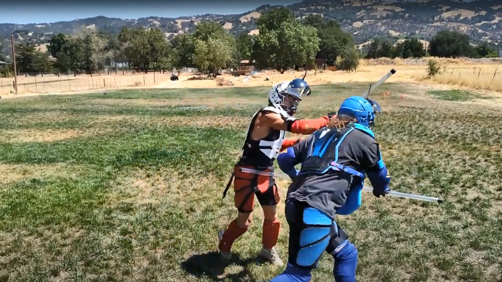 exciting Martial arts action at sonoma location 